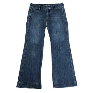 GAP Denim Dark Wash Bootcut Jeans Women's Casual Comfort Classic